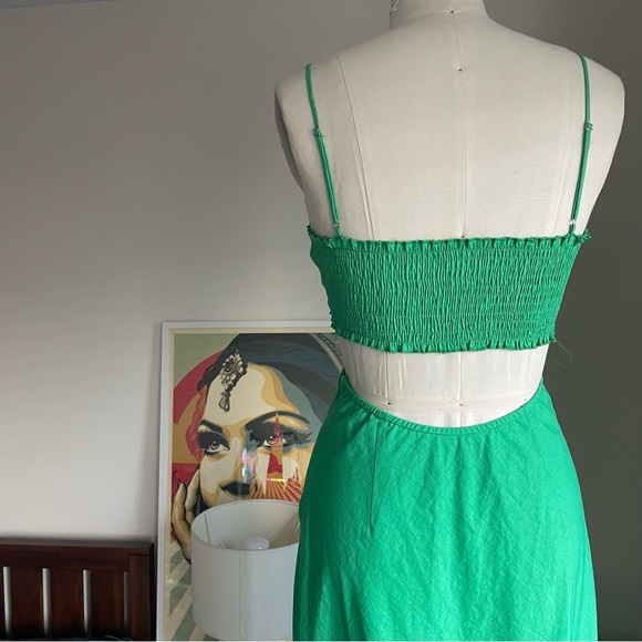 F27 COTTON CANDY LA Linen Cutout Dress - Picture 5 of 9